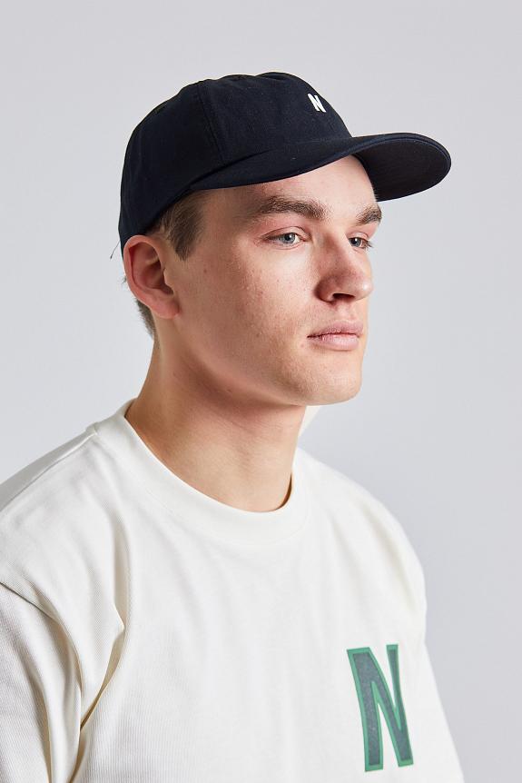 Norse projects twill sports cap black hotsell